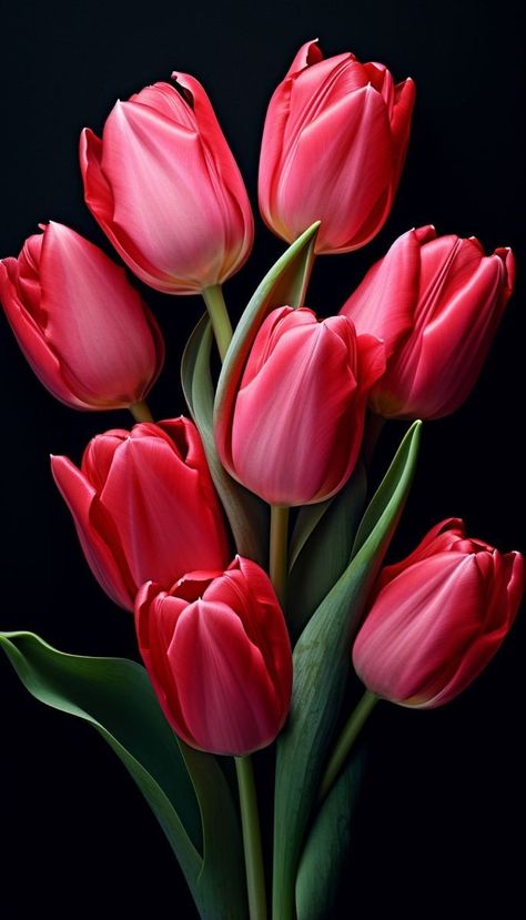 Tulip Photos, Tulip Flower Pictures, Tulip Wallpaper, Love Rose Flower, Tulip Painting, Beautiful Flowers Photos, Floral Wallpaper Phone, Lovely Flowers Wallpaper, Wallpaper Nature Flowers