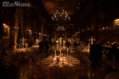 Romantic Candlelit Wedding, Candlelit Wedding Reception, Dj Style, Wedding Venues Scotland, Dark Romantic Wedding, Dark Wedding Theme, Paisley Wedding, Candlelit Wedding, Wedding Reception Lighting