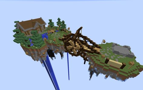 Sky Island Minigame-Waiting Lobby/Spawn, creation #6630 Minecraft Sky Block Ideas, Minecraft Sky Island Ideas, Minecraft Skyblock Island Ideas, Skyblock Island Ideas, Hypixel Skyblock Island Ideas, Sky Islands Minecraft, Skyblock Minecraft, Sky Block Minecraft, Minecraft One Block Sky Block Ideas