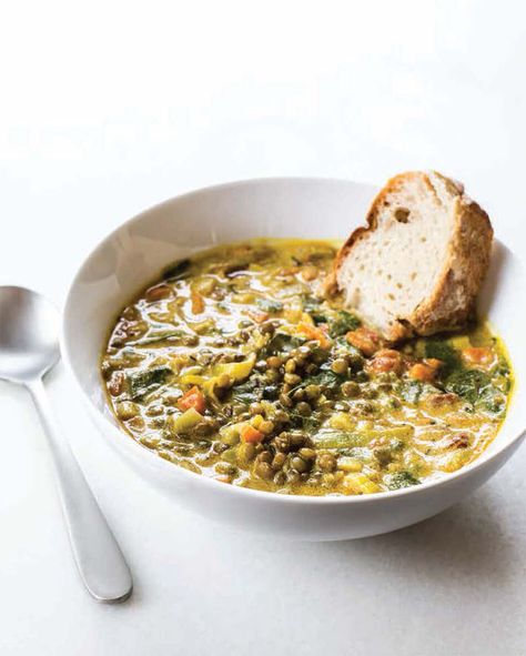 Golden French Lentil Stew for Your Soup Weather Cravings | Honest French Lentil Stew, Lentil Stew Recipes, Healthy Stew, Stew Vegan, French Green Lentils, Green Lentil, Vegan French, Oh She Glows, French Lentils