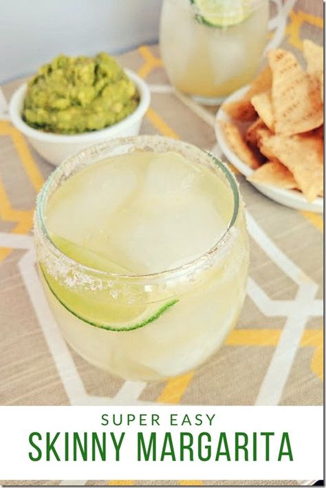 Super Easy Skinny Margarita Recipe – Run Eat Repeat Easy Margarita Recipe, Easy Margarita, Low Carb Cocktails, Tequila Drinks, Easy Drinks, Margarita Recipe, Jello Shots, Margarita Recipes, Alcohol Drink Recipes