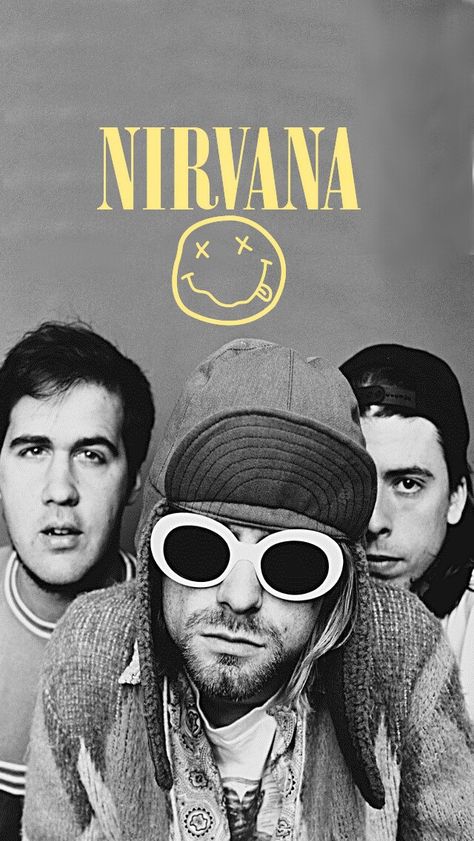 Nirvana Nirvana Wallpaper, Nirvana Art, Muzică Rock, Nirvana Poster, Nirvana Band, Donald Cobain, Rock Band Posters, Nirvana Kurt Cobain, Nirvana Kurt