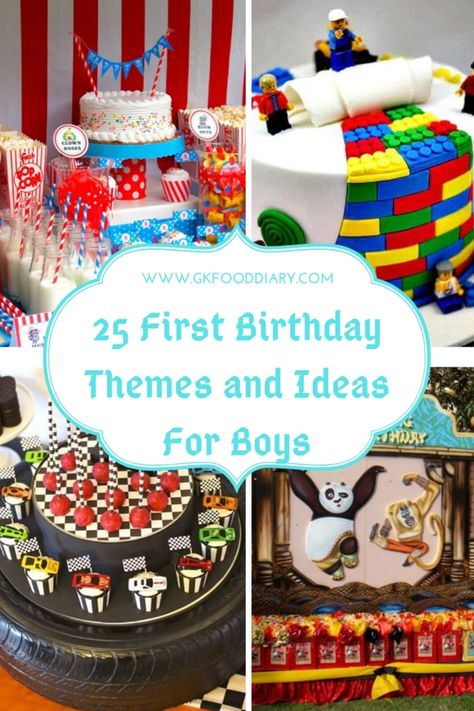 25 First Birthday Themes and Ideas For Boys August First Birthday Boy, 1st Birthday Boy Ideas, My First Birthday Boy, Boys First Birthday Party Ideas Themes, Unique 1st Birthday Themes Boys, 1st Bday Themes For Boys, First Birthday Themes For Boys, 1st Birthday Boy Themes, Mickey Mouse First Birthday