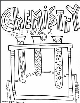 Chemistry Coloring Pages Classroom Doodles, Chemistry Drawing, About Chemistry, School Binder Covers, Science Printables, Project Cover Page, Chemistry Classroom, School Book Covers, Book Cover Page