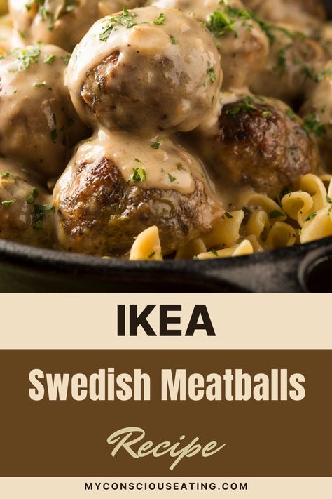 Tender meatballs with creamy sauce Ikea Swedish Meatball Sauce, Ikea Meatball Sauce, Ikea Meatballs Recipe, Swedish Meatballs Sauce, Ikea Swedish Meatball Recipe, Swedish Meatball Sauce, Swedish Meatball Recipe, Ikea Swedish Meatballs, Ikea Meatballs