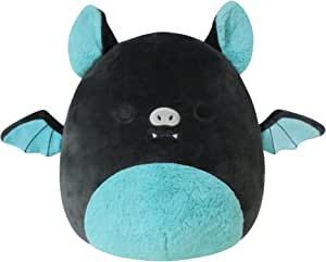 Squish time is playtime when you add Aldous to your Squishmallows Squad! This ultra-squeezable 12-inch medium-sized teal and black fruit bat plush is made with high-quality and ultrasoft materials. Add this adorable fruit bat plush to your Squishmallow Squad! Black Fruit, Fruit Bat, Cute Stuffed Animals, Cute Plush, Toy Figures, Soft Textures, Animal Plush Toys, Soft Plush, Plush Toy