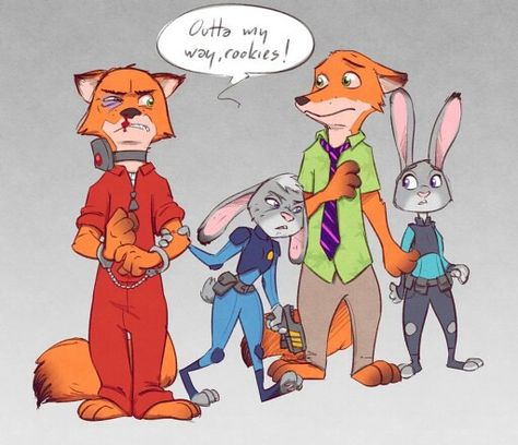 the people on the left is the old version of Zootopia Zootopia Characters, Zootopia Judy Hopps, Zootopia Fanart, Zootopia Nick And Judy, Judy And Nick, Nick X Judy, Zootopia Nick, Zootopia Comic, Nick Judy