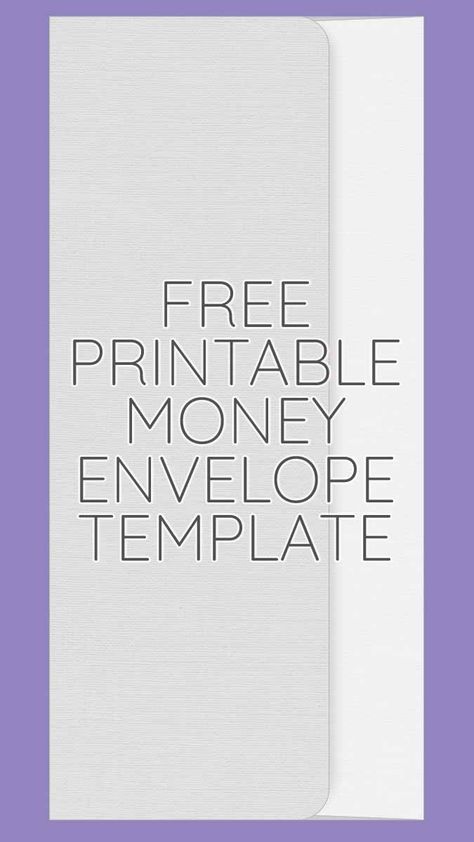 Make gift giving easier by handing out cash. This envelope is suitable for US dollars $$ Money Envelope Template, Free Printable Money, Gift Card Envelope Template, Envelope Size Chart, Free Printable Envelopes, Envelope Template Printable, Printable Money, Envelope Pattern, Graduation Templates