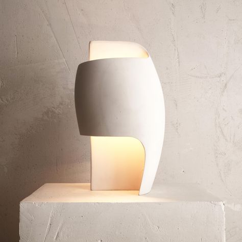 Brancusi Sculpture, French Lighting, Console Table Lamp, Element Lighting, Book Lamp, Table Lamp White, Lamp Desk, Art Deco Table, Lampe Decoration