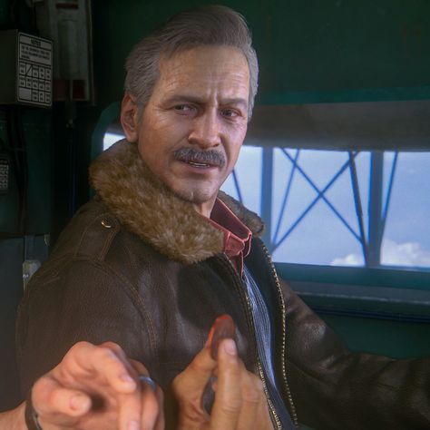 Victor Sullivan Uncharted, Sully Uncharted, Victor Sullivan, Uncharted Game, A Thief's End, Games Characters, Uncharted 4, Nathan Drake, Childhood Games