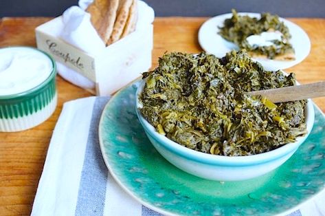 Afghan Spinach Recipe, Afghan Food, Afghan Food Recipes, Food For Special Event, Tasty Kitchen, Spinach Recipes, Persian Food, Vegetable Drinks, Vegetarian Meals