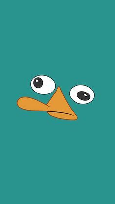 Perry! Perry The Platypus Aesthetic, Platypus Wallpaper, Phineas And Ferb Perry, Phineas E Ferb, Duck Drawing, Perry The Platypus, Phineas Y Ferb, Awesome Wallpapers, Cute Iphone