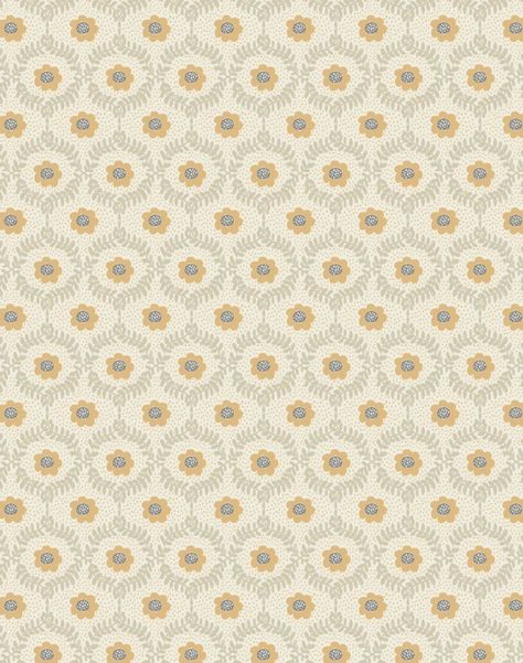 Emma Linen RF7443 – The Pattern Collective Leaves Wallpaper Fall, Cozy Iphone Wallpaper, Bathroom With Wallpaper, Simple Floral Pattern, Repeating Pattern Design, Wallpaper Studio, Block Print Wallpaper, Light Purple Wallpaper, Surface Pattern Design Inspiration