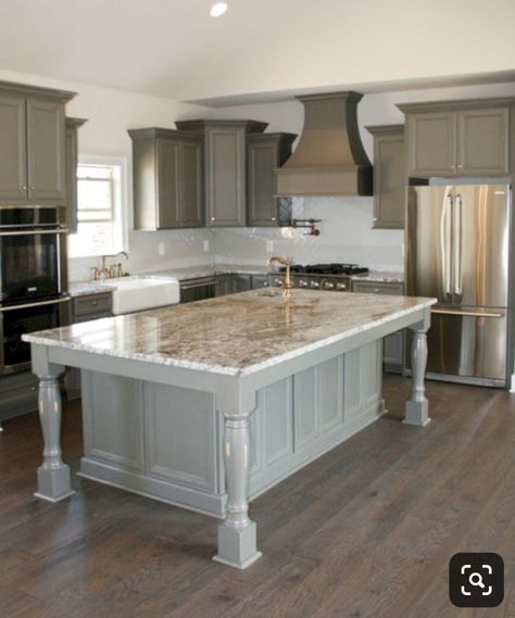 Kitchen Island With Seating For 6, Kitchen Island With Sink, Unique Kitchen Design, Kitchen Island Bench, Small Kitchen Island, Kitchen Island Table, White Kitchen Island, Large Kitchen Island, Kitchen Island With Seating