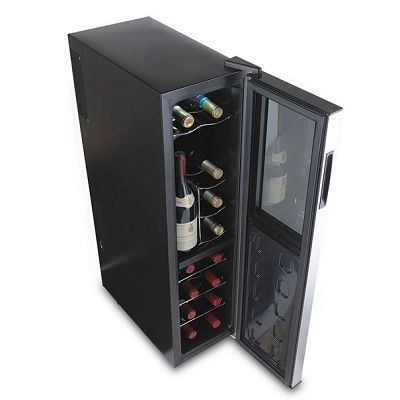 The Ultra Slim Wine Refrigerator >http://www.itrush.com/the-ultra-slim-wine-refrigerator-a-dual-temperature-wine-refrigerator-packed-with-thermoelectric-cooling-system-that-operates-quietly-without-vibration/ Best Wine Coolers, Refrigerator Cooler, Beverage Center, Wine Refrigerator, Bottle Storage, Buy Wine, Wine Enthusiast, Wine Fridge, Italian Wine