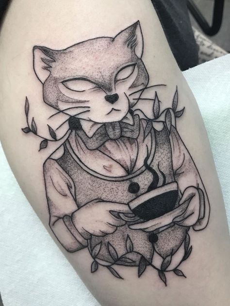 Cat Returns Tattoo, The Cat Returns Tattoo, Howl's Moving Castle Tattoo, Princess Mononoke Tattoo, Ghibli Tattoos, Tattoo Elements, Tattoo Drawing Ideas, Sky Tattoos, Studio Ghibli Tattoo