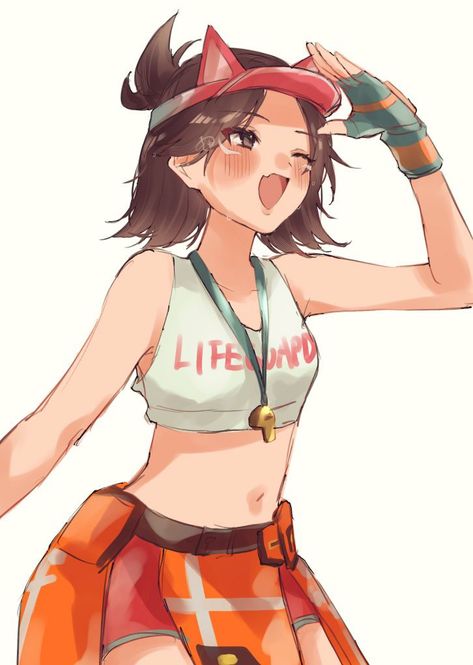 Lifeguard Mercy, Kiriko Pfp, Kiriko Kamori, Funny Fanart, Kiriko Overwatch, D.va Overwatch, Buff Women, Overwatch Wallpapers, Character Design Girl