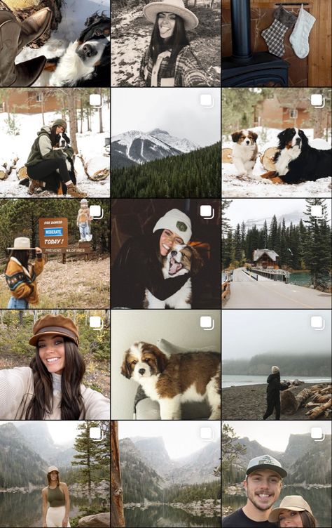 Granola Girl Aesthetic, Adventure Girl, Mountain Girl, Feed Ig, Inspiration Photos, Instagram Feed Ideas, Granola Girl, Mountain Hiking, Pine Trees