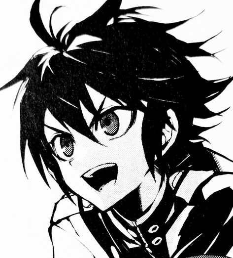 Yuuichirou Hyakuya, Gucci Mask, Yuichiro Hyakuya, Seraph Of The End, Owari No Seraph, Anime Drawing, Face Claims, Anime Drawings, The End