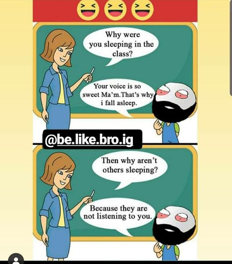 Bro Jokes, Be Like Bro, School Memes, School Humor, Listening To You, Your Voice, I Fall, How To Fall Asleep, The Voice