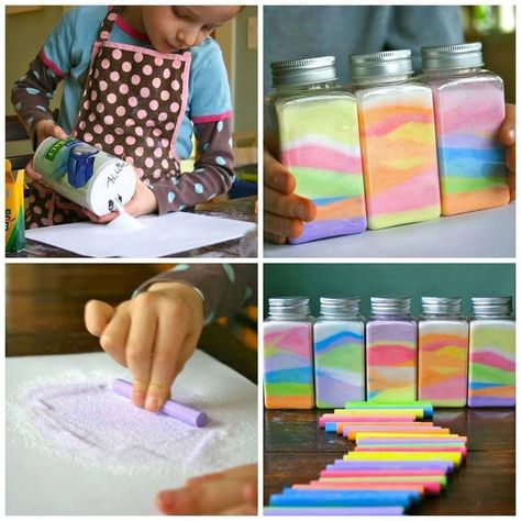 Sand Art Projects, Rainbow In A Jar, Kids Food Crafts, Diy Rainbow, Colored Sand, Rainbow Crafts, Camp Ideas, Sunday School Crafts, Sand Art