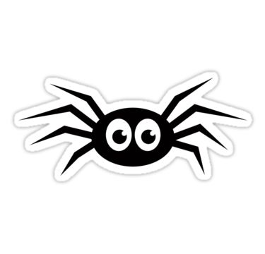 Cute cartoon spider sticker Kawaii Spider, Save Water Poster Drawing, Spider Sticker, Spider Cartoon, Spider Clipart, Cartoon Spider, Spider Illustration, Spider Drawing, Create This Book