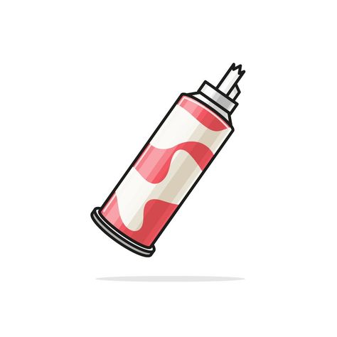 Whipped Cream Drawing, Whipped Cream Illustration, Nft Ideas, Strawberry Drawing, Leg Tattoo, Spray Can, Recipe Images, Reading Journal, Free Vectors