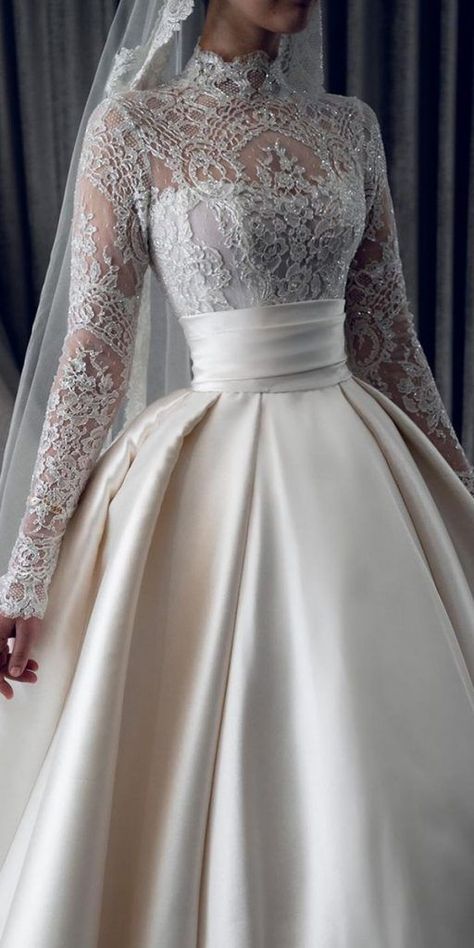 Elegant Long Sleeve Wedding Dresses, Long Sleeve Wedding Dresses, Sleeve Wedding Dresses, Classy Wedding Dress, Wedding Dress Guide, Pretty Wedding Dresses, Fancy Wedding Dresses, Dress Guide, Wedding Spring