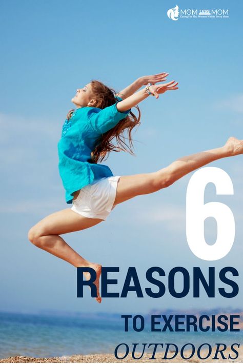 6 Reasons to Exercise Outside- Great benefits if you take your workout outdoors #activeliving Outside Workouts, Exercise Hips, Workouts Summer, Reasons To Exercise, Busy Woman, Ways To Stay Healthy, Hip Mobility, Exercise Yoga, Workout Inspiration