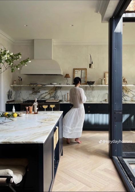 Black Frame Windows, Black And White Beach House, Cottage Garage, Frame Windows, White Beach House, Joseph Dirand, India Rose, Athena Calderone, Live In Paris