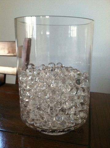 Pearl Centerpieces, Water Beads Centerpiece, Water Gel Beads, Floating Centerpieces, Pearl Centerpiece, Floating Candle Centerpieces, Vase Deco, Candle Arrangements, Gel Beads