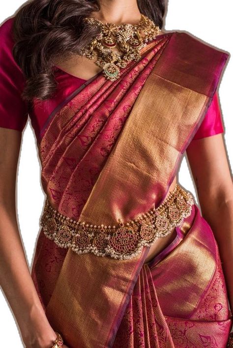 South Indian Wedding Saree, South Indian Bride Saree, Engagement Saree, Bridal Sarees South Indian, Indian Bridal Sarees, Indian Bride Outfits, Traditional Indian Dress, Indian Look, Indian Fashion Saree