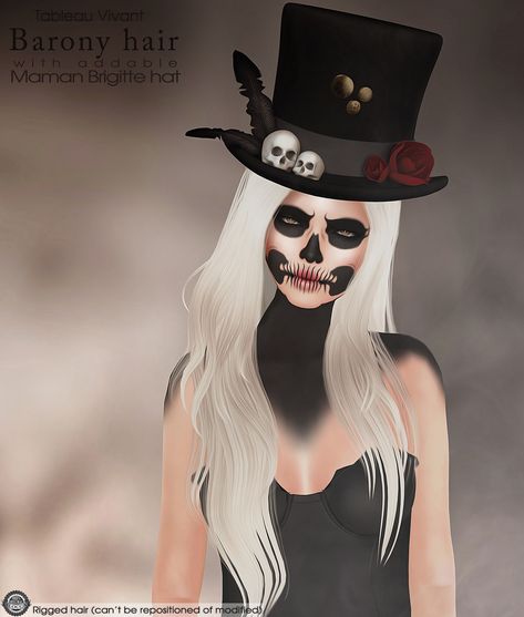 Neck Makeup, Voodoo Makeup, Skeleton Costume Women, Voodoo Costume, Voodoo Halloween, Halloween Makeup Sugar Skull, Baron Samedi, Creepy Halloween Costumes, Papa Legba