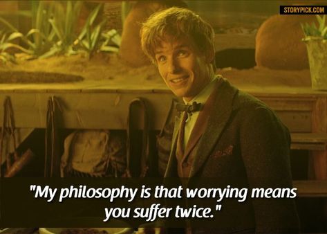 Fantastic Beasts and Where to Find Them quote-favorite #inspirationalmoviequotes Fantastic Beast Quotes, Beast Quotes, Movies Quotes, Newt Scamander, Film Anime, Eddie Redmayne, Fantastic Beasts And Where, Movie Lines, My Philosophy