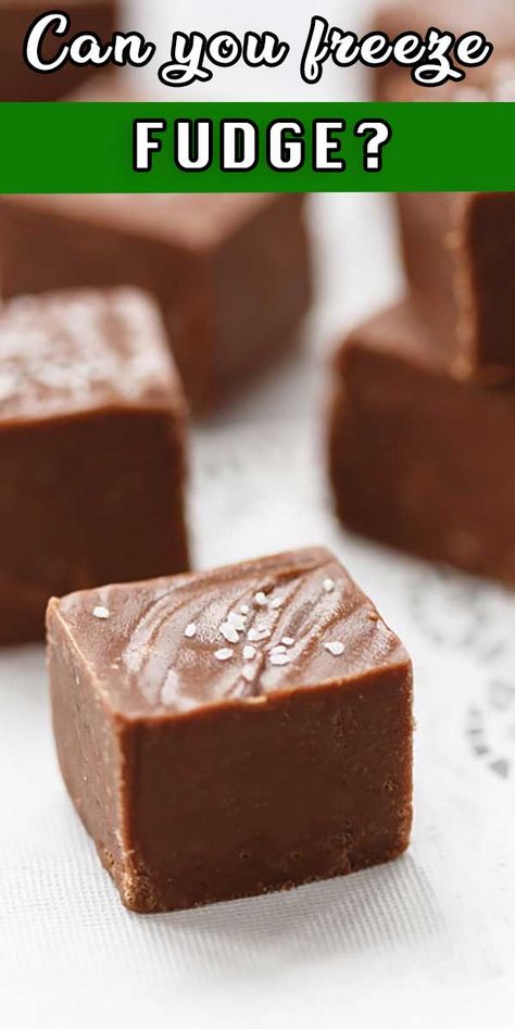 Who doesn’t love fudge, especially if you have sweet cravings, right? Those soft and delicious taste that mellows with age, it makes a perfect addition to so many snacks. If you’ve ever bought too much and wondered if you can freeze fudge, then we got the answer that you are looking for. Check this out to know the proper way of freezing and storing fudge to avoid food poisoning! #fudge #homemadefudge #homemade #sweets #snacks #dessert #freeze #delicioustreat #deliciousfudge #delicious #tasty Can You Freeze Homemade Fudge, Homemade Sweets, Homemade Fudge, Food Poisoning, Sweet Cravings, Homemade Candies, English Food, Fudge Recipes, Christmas Goodies