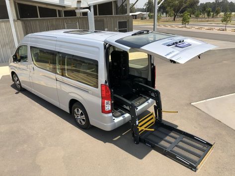 Wheelchair Access Vehicle Conversion, Toyota Hiace Commuter Wheelchair Vehicles, Wheelchair Accessible Vehicle, Wheelchair Ramp, Brisbane Queensland, Toyota Hiace, Wheelchair Accessible, Melbourne Victoria, Wheelchair, Brisbane