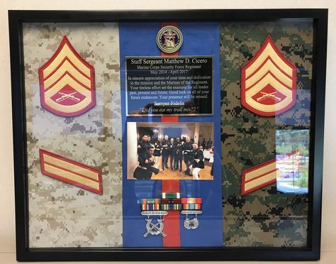 USMC plaque for SSgt in my shop Usmc Plaque Ideas, Plaque Ideas, Military Ranks, Staff Sergeant, Military Gifts, Box Ideas, Craft Time, Marine Corps, Shadow Box