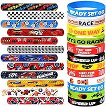 Hot Wheels Party Favors, Go Kart Party, Race Car Party Favors, Games Birthday Party, Cars Party Favors, Bracelets For Kids, Race Car Themes, Games Birthday, Disney Cars Party