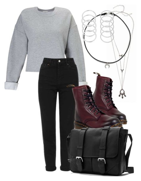 "Audrey Jensen" by stylemtvscream ❤ liked on Polyvore featuring Miss Selfridge, Topshop, Dr. Martens, Dogeared, outfit, Inspired, scream and audreyjensen Maroon Doc Martens Outfit, Dr Martens Bordeaux Outfit, Burgundy Dr Martens Outfit, Maroon Combat Boots Outfit, Burgundy Chelsea Boots Outfit, Pants With Boots Outfit, Burgundy Docs Outfit, Dr Martens Burgundy Boots Outfits, Burgundy Converse Outfit