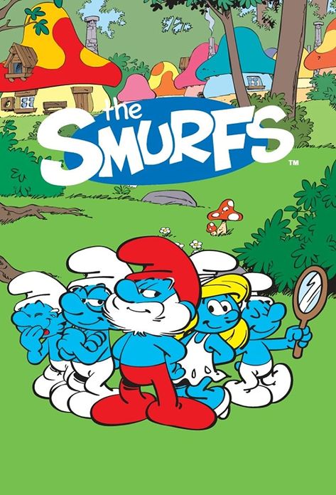 Smurfs Movie, Old Kids Shows, Smurf Village, Old Cartoon Shows, The Smurfs, Childhood Tv Shows, Morning Cartoon, Kids Tv Shows, Childhood Movies