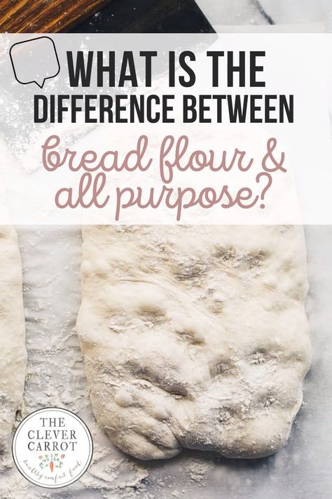 When baking bread is it necessary to use bread flour? Can you substitute all-purpose flour? Learn the difference between bread flour and all purpose flour, and which one is better for baking. How To Make Bread With Bread Flour, Baking With Bread Flour, Difference Between Bread Flour And All Purpose Flour, Make Bread Flour From All Purpose Flour, Uses For Bread Flour, Bread Recipes Using Bread Flour, Bread Recipes Bread Flour, Things To Make With Bread Flour, Bread Flower Recipe