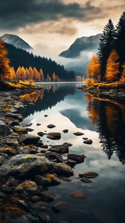 Phone Themes Aesthetic Ideas, Nature Scenes Landscapes, Fall Pictures Nature, Fall Background Wallpaper, Phone Background Wallpaper, Autumn Wallpaper, Scenic Pictures, Beautiful Landscape Photography, Nature Architecture