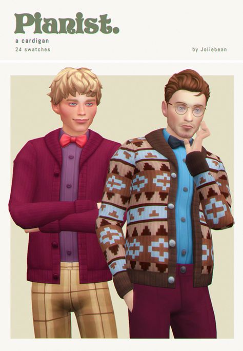 Sims 4 70s Cc, Sims 4 Male, Sims 4 Decades Challenge, Sims 4 Mm Cc, Male Clothing, Simple Sweaters, Sims 4 Mm, The Sims 4 Download, Sims4 Cc