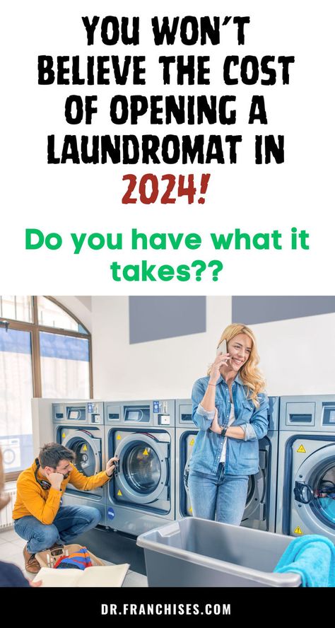 Laundromat businesses are always in demand and are extremely lucrative. But do you know how much does it cost to start a laundromat in the first place? Can you even afford it? Visit our blog to find out the astonishing numbers. Laundromat Business, Laundry Business, Laundry Shop, Laundry Room Design, How To Make Diy, Small Business Ideas, First Place, Business Entrepreneur, Business Finance