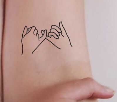 Pink Promise Tattoo, I Promise Tattoo, Promise Tattoo, Colorful Tattoo, Ink Ideas, Guilty Pleasure, Tiny Tattoos, Color Tattoo, Tattoos And Piercings