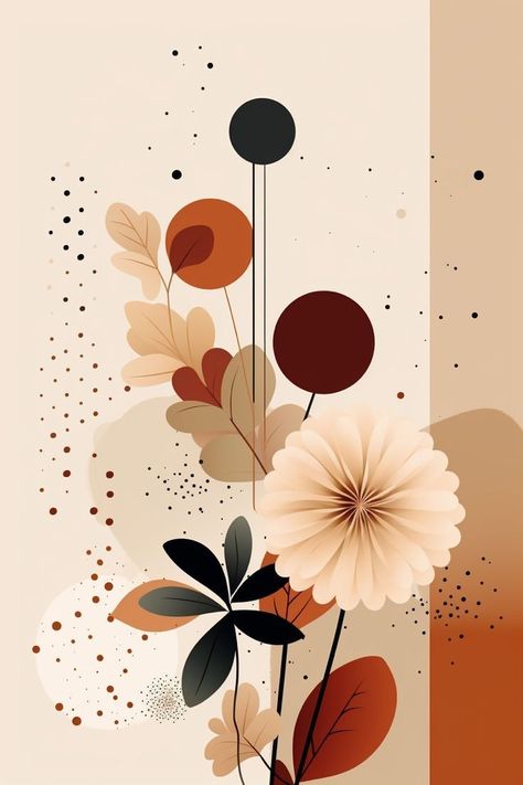 Bohemian Mood Board, Flor Iphone Wallpaper, Boho Art Painting, Floral Wallpaper Iphone, Boho Painting, Flower Art Drawing, Floral Wallpaper Phone, Android Wallpaper Flowers, Art Gallery Wallpaper