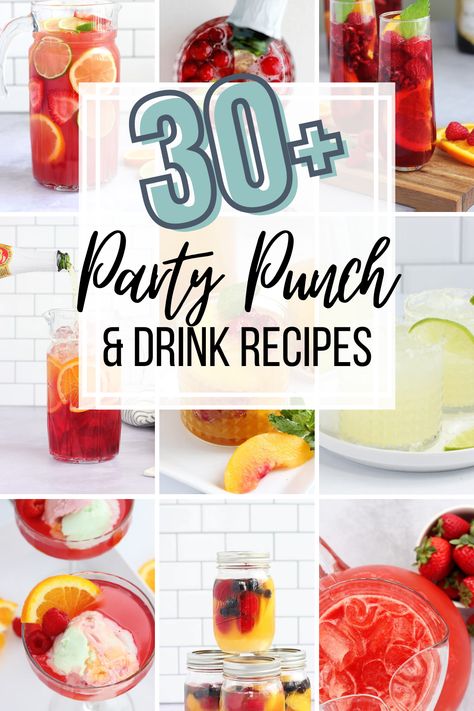 These simple punch recipes are perfect for any occasion! Everything form bubbly champagne to non alcoholic favorites, there is something for everyone to enjoy! Cheers with these tried and true drink recipes. Non Alcoholic Champagne Cocktails, Fruit Punch Recipes Non Alcoholic, Holiday Punch Recipes, Summer Punch Recipes, Champagne Punch Recipes, Fruit Punch Recipe, Holiday Punch Recipe, Champagne Celebration, Alcoholic Punch Recipes