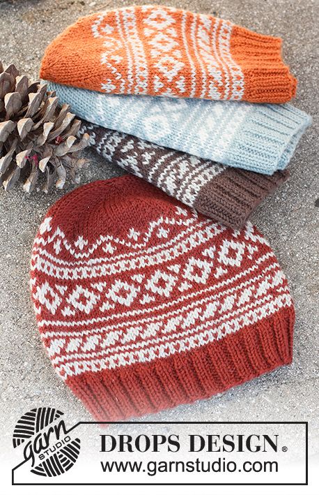 Fair Isle Knitting Patterns Free, Fair Isle Hat Pattern, Maglia Fair Isle, Christmas Knitting Patterns Free, Knitted Accessories, Knitting Patterns Free Hats, Fair Isle Knitting Patterns, Colorwork Knitting, Crochet Knit Hat