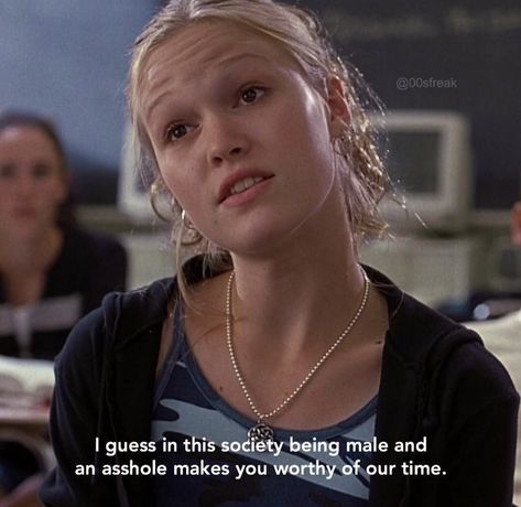 10 Things I Hate About You, Julia Stiles, I Love Cinema, Movie Lines, Mia 3, Film Quotes, Tv Quotes, Foto Vintage, Chuck Norris