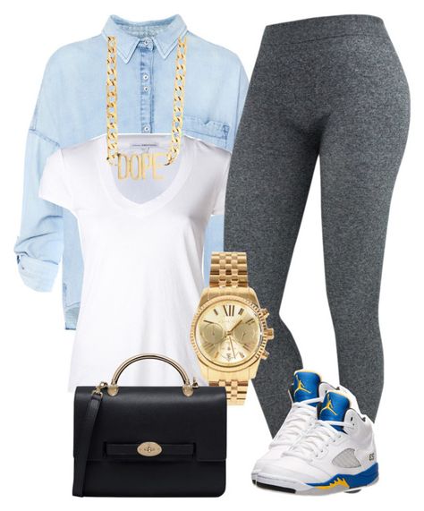 ""TATTED UP MINI SKIRT" , with my jays on...." by diggysimmion ❤ liked on Polyvore featuring Pull&Bear, James Perse, Michael Kors, NIKE and Mulberry Custom Master Closet, Well Dressed Women, Jordan Outfits, Dope Fashion, Swag Style, Cute Swag Outfits, Urban Wear, Dope Outfits, Weekend Wear